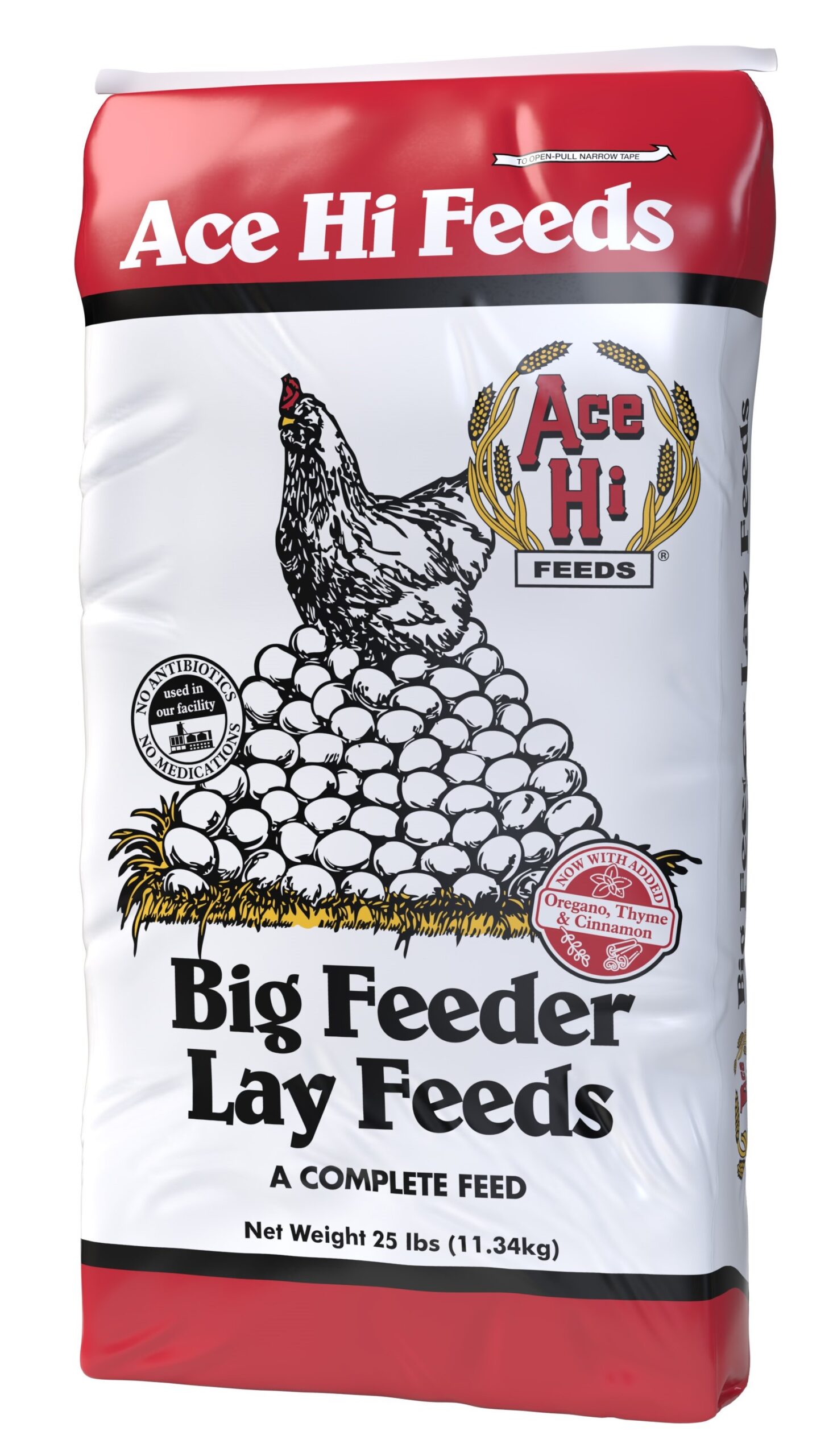 Ace Hi Big Feeder Lay Feeds